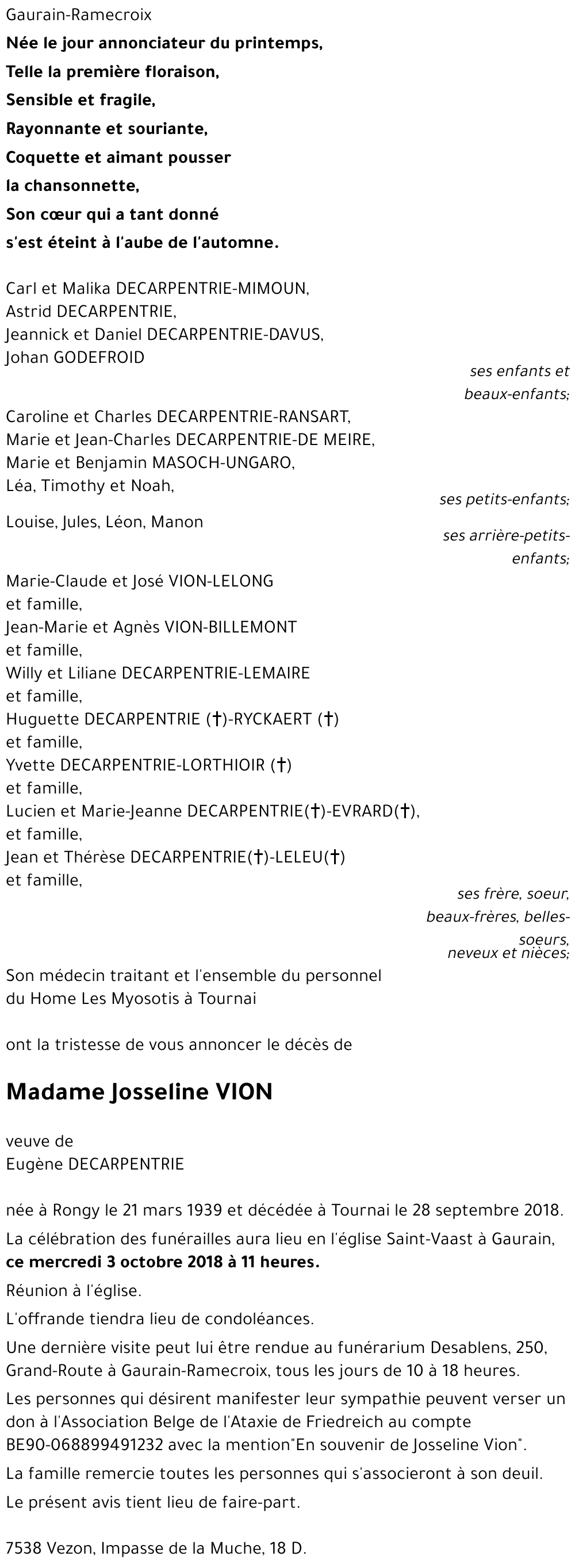 Josseline VION