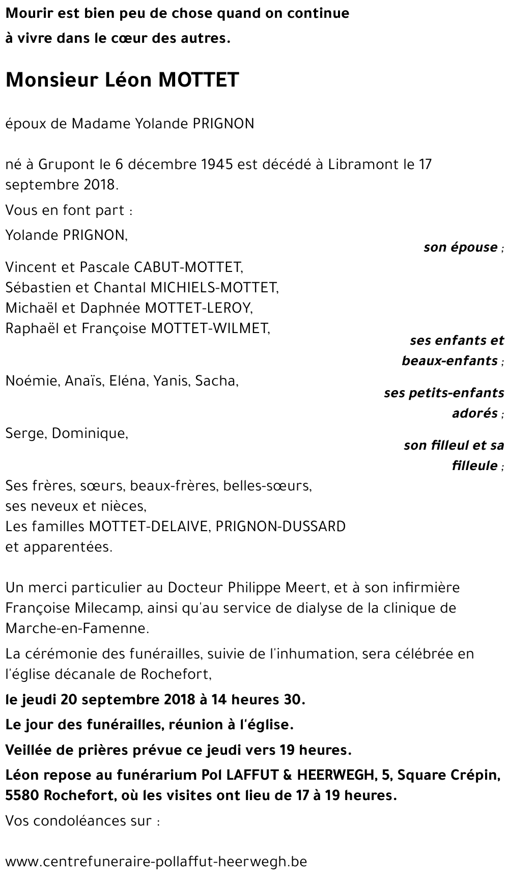 Léon MOTTET