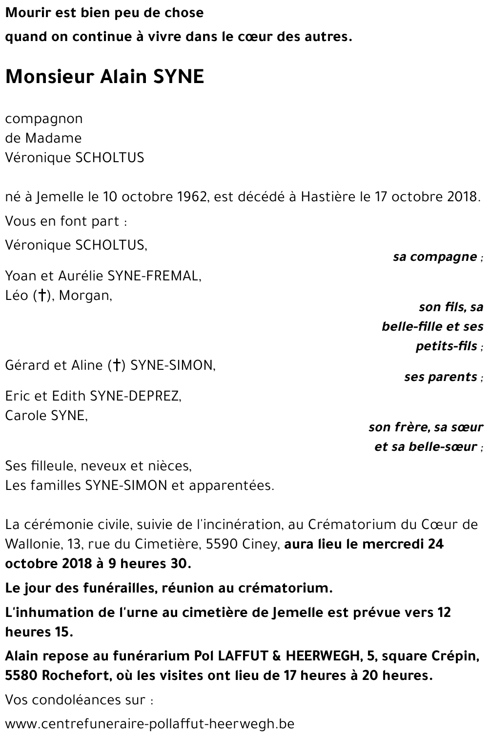 Alain SYNE
