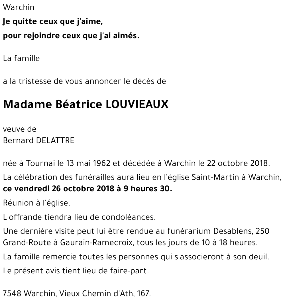 Béatrice LOUVIEAUX
