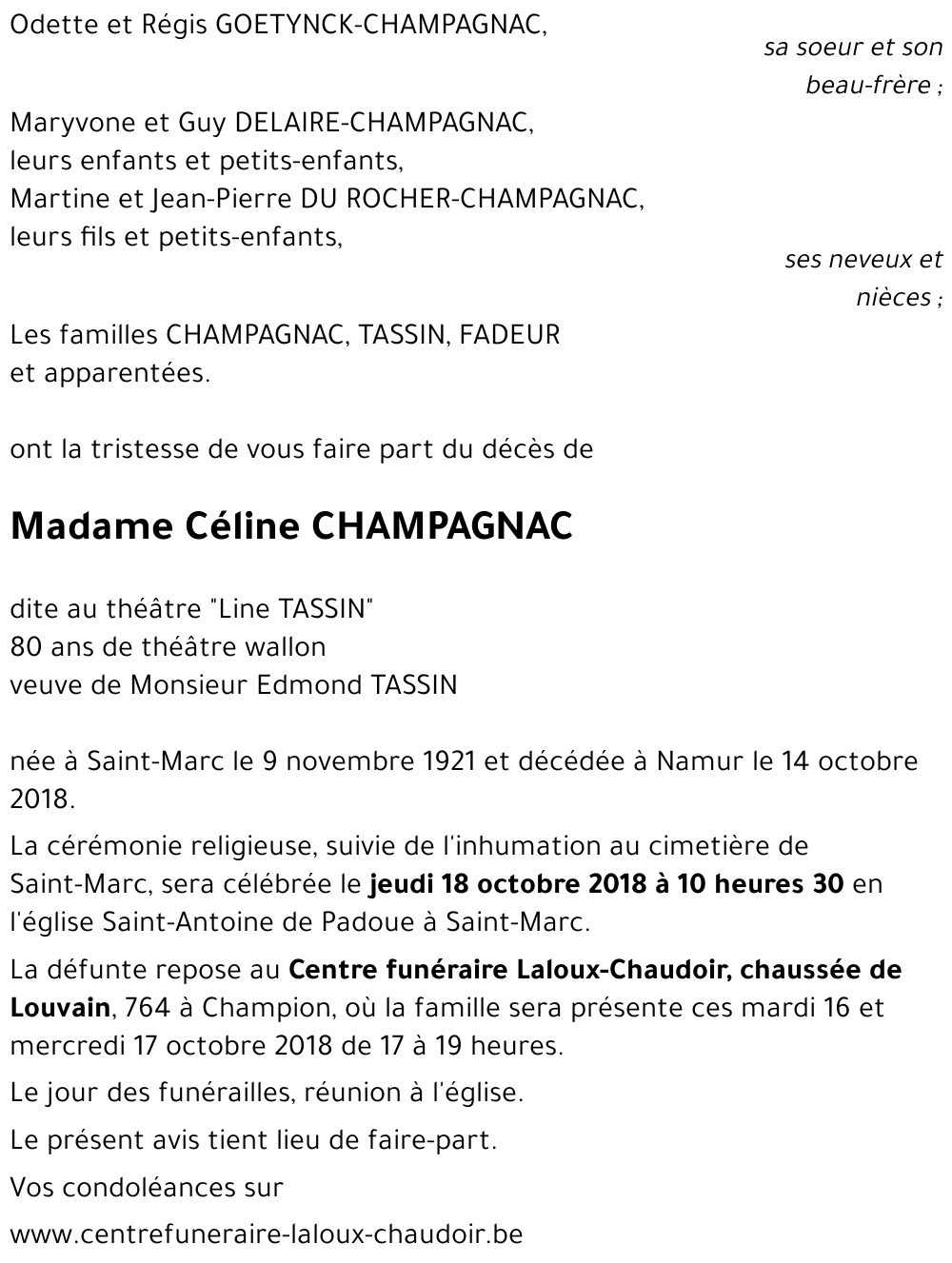 Céline CHAMPAGNAC