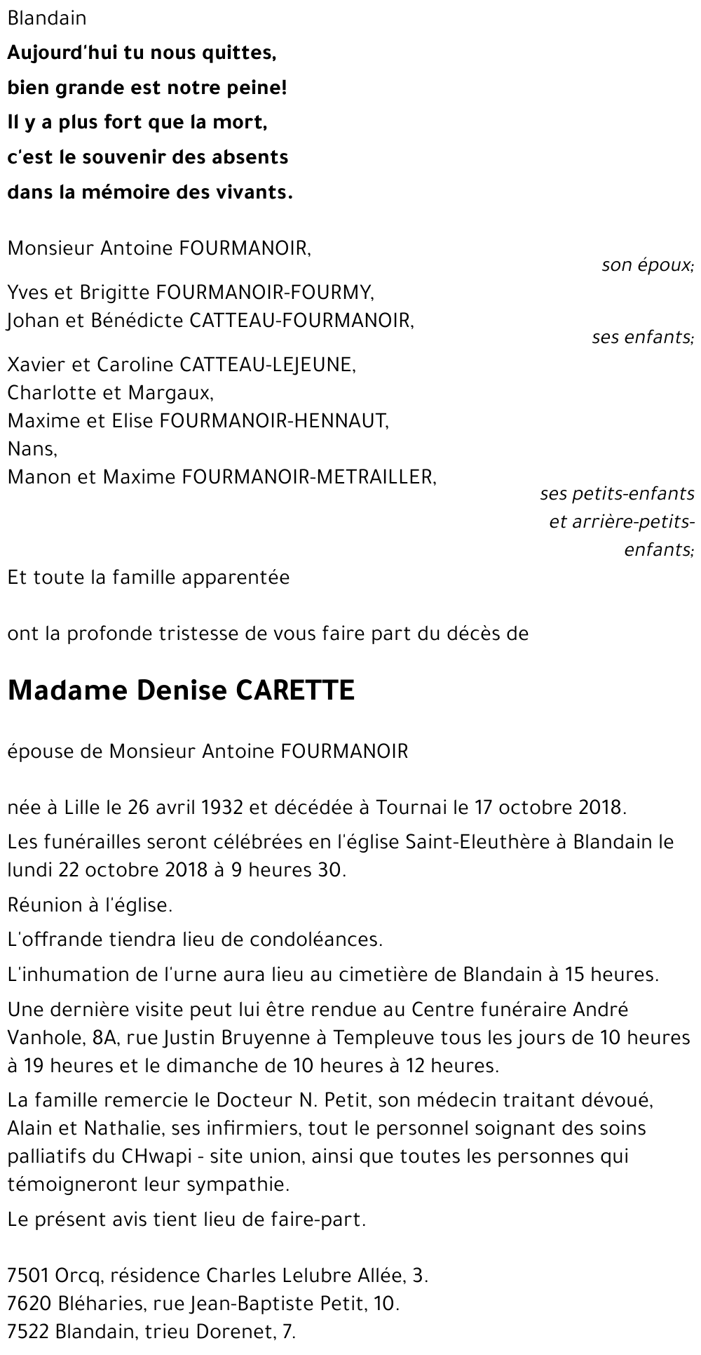 Denise Carette