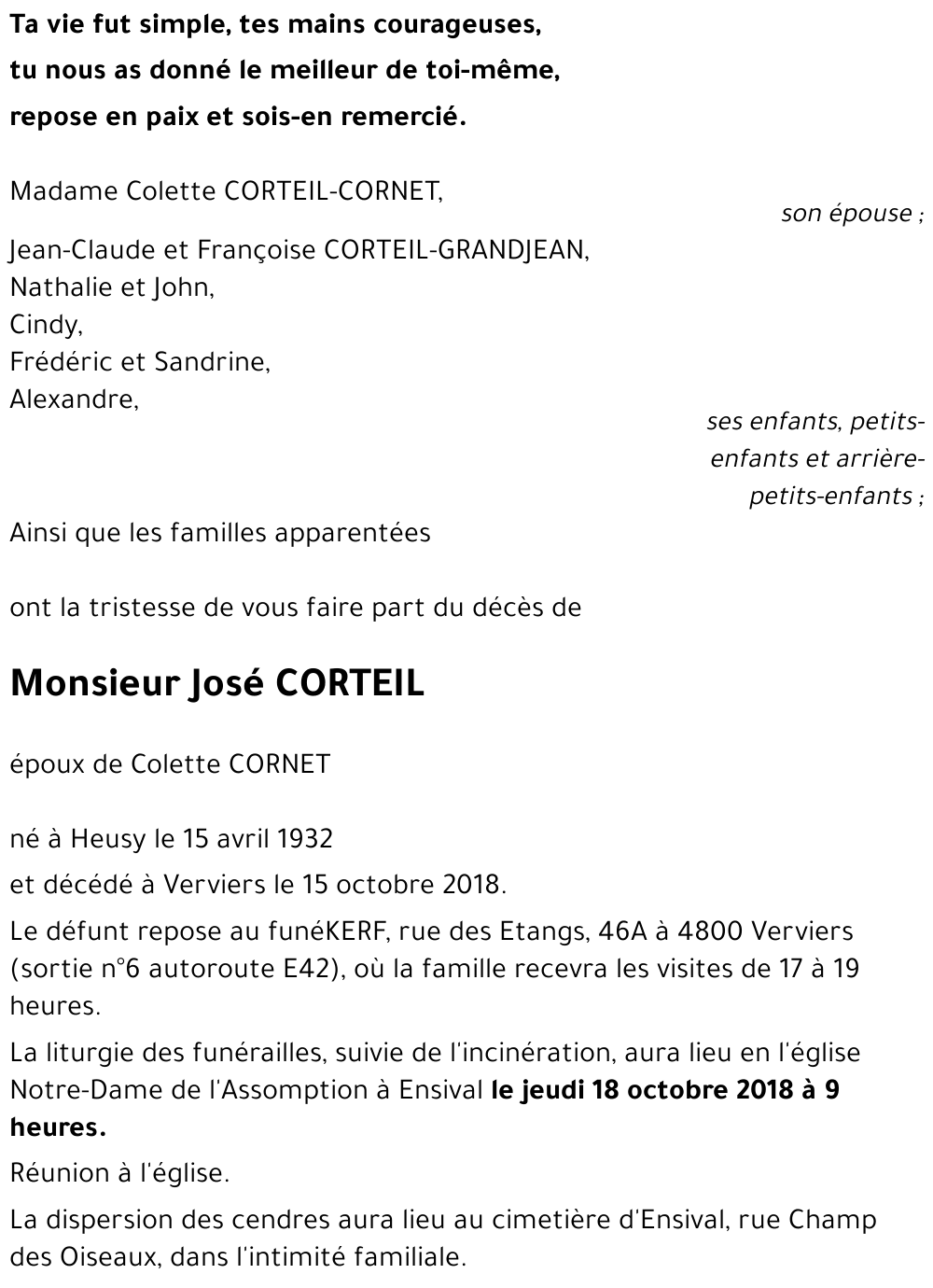 José CORTEIL