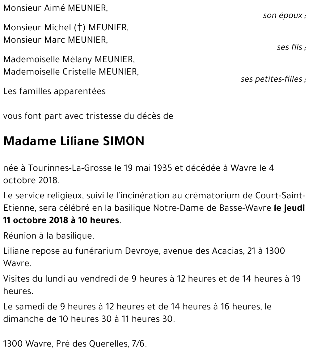 Liliane Simon