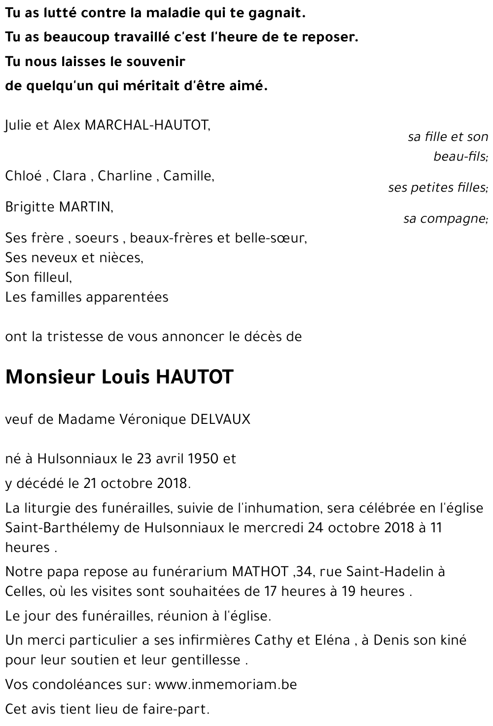 louis HAUTOT