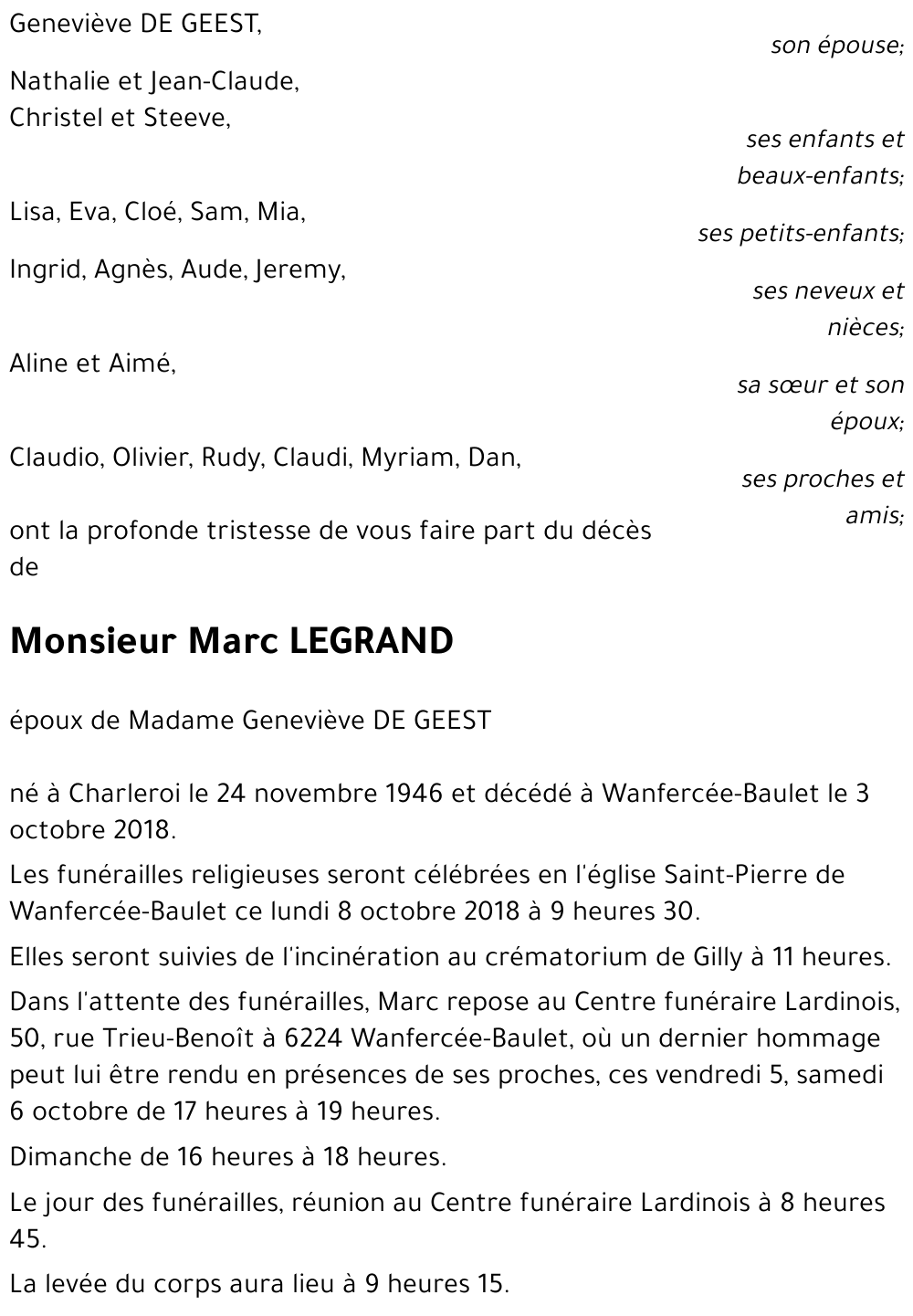 Marc LEGRAND