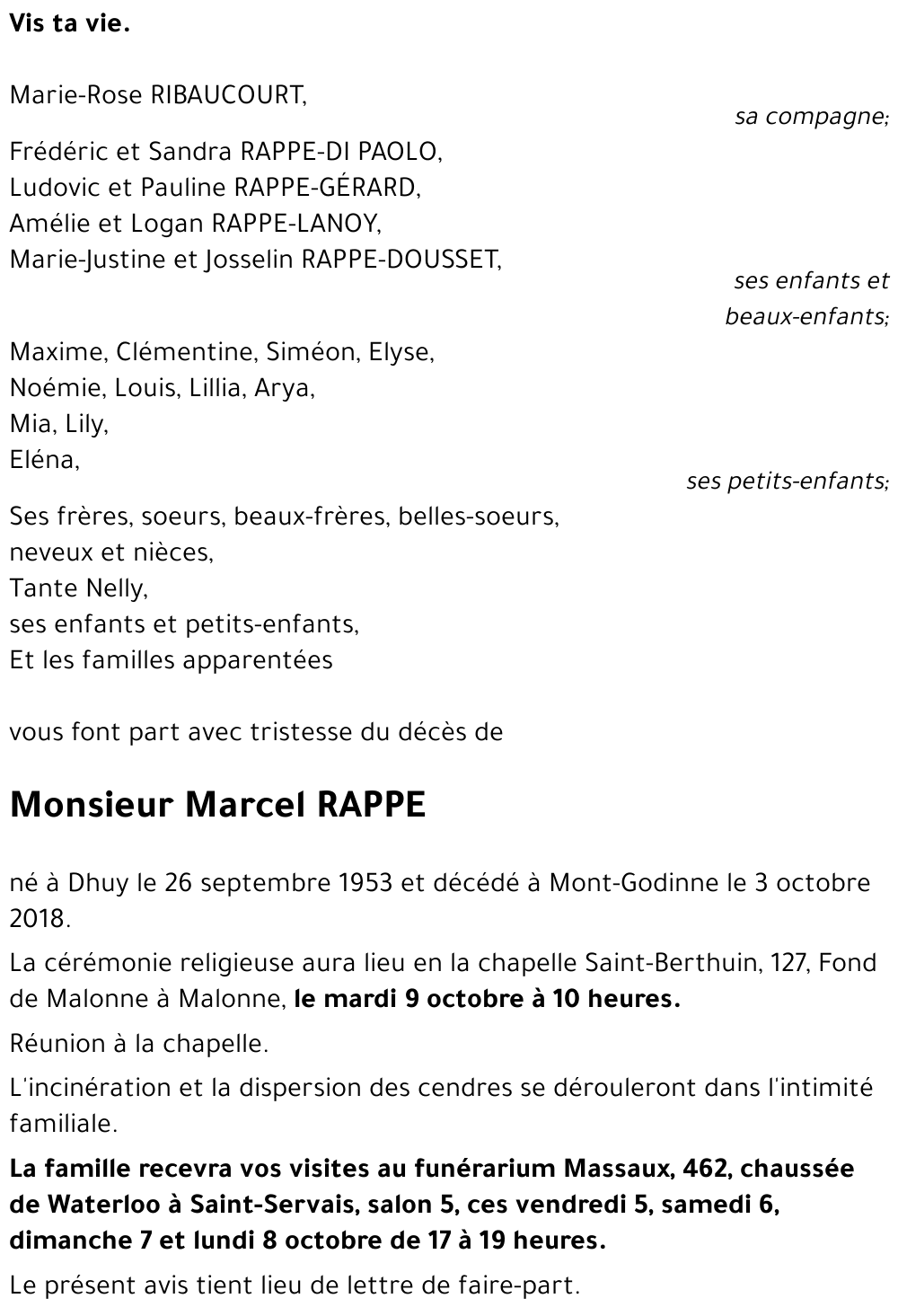 Marcel RAPPE