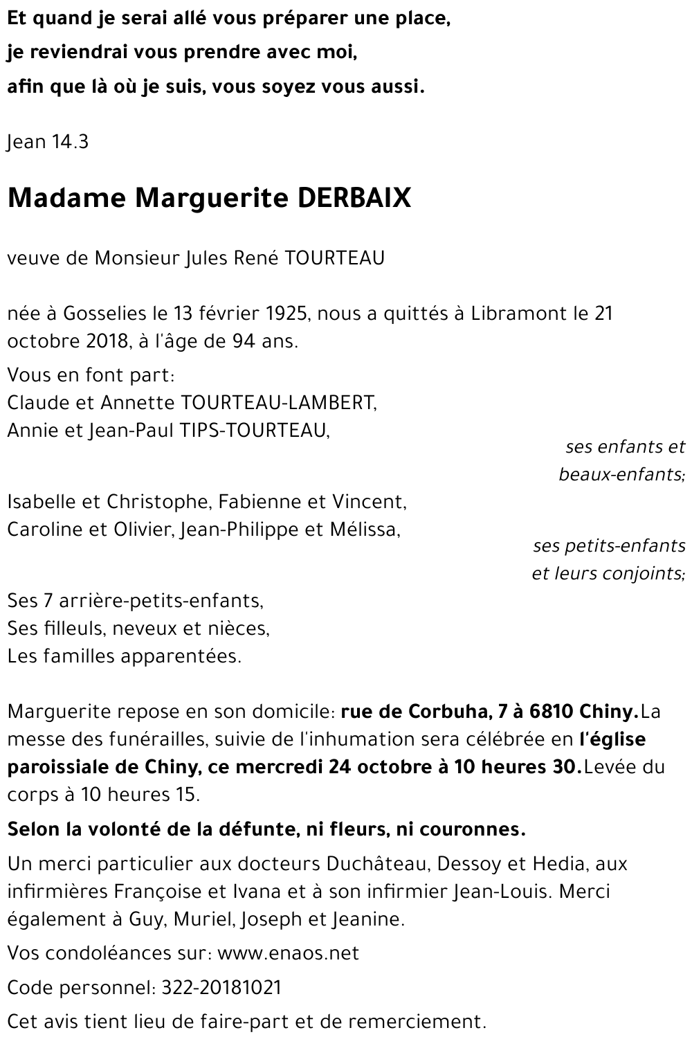 Marguerite DERBAIX