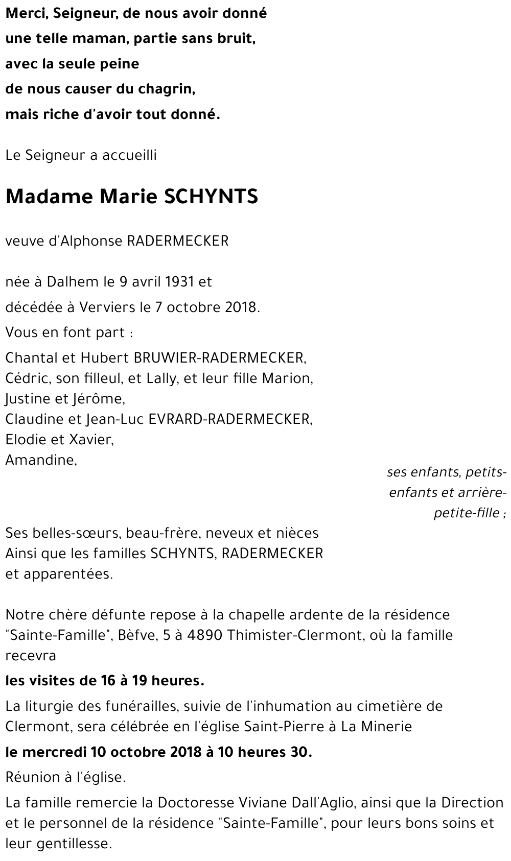Marie SCHYNTS