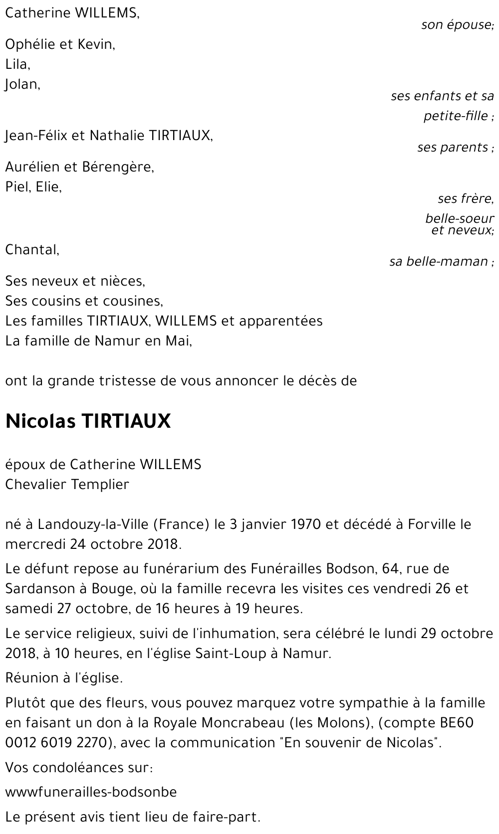 Nicolas TIRTIAUX