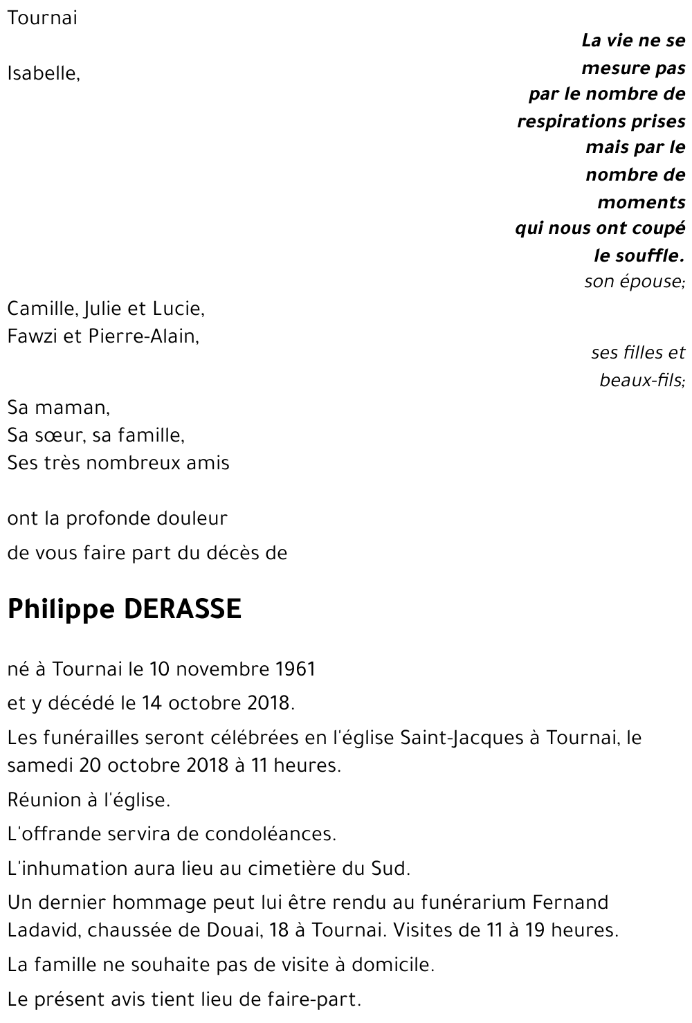 Philippe DERASSE