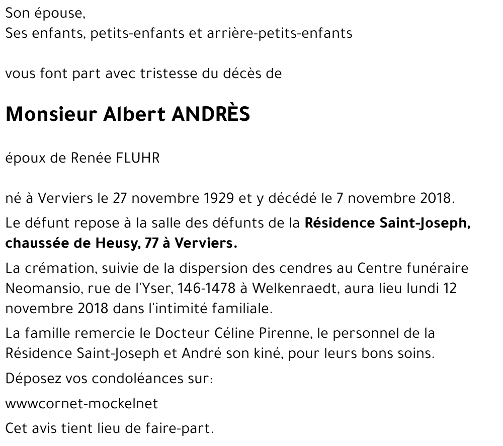 Albert ANDRÈS