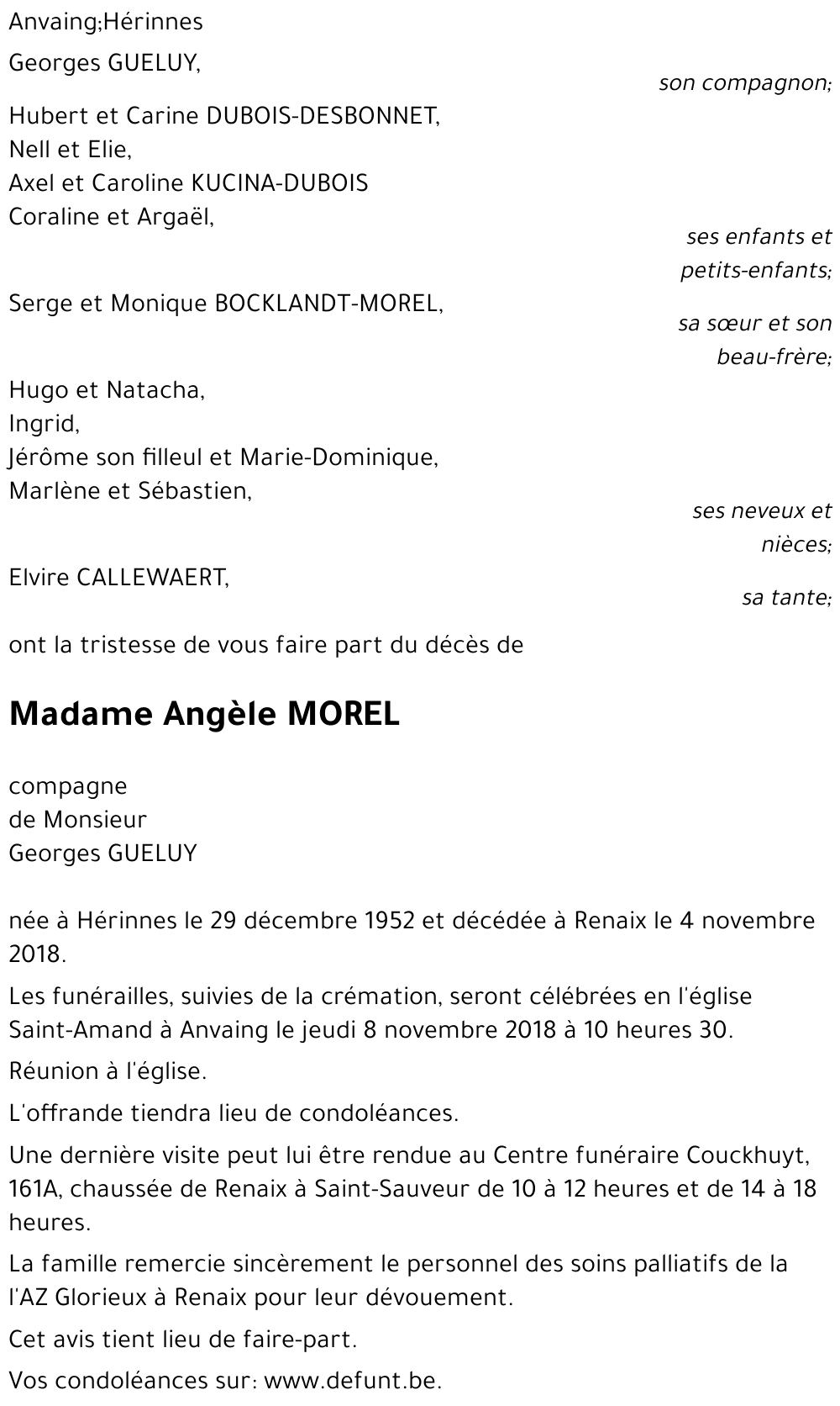 Angèle MOREL