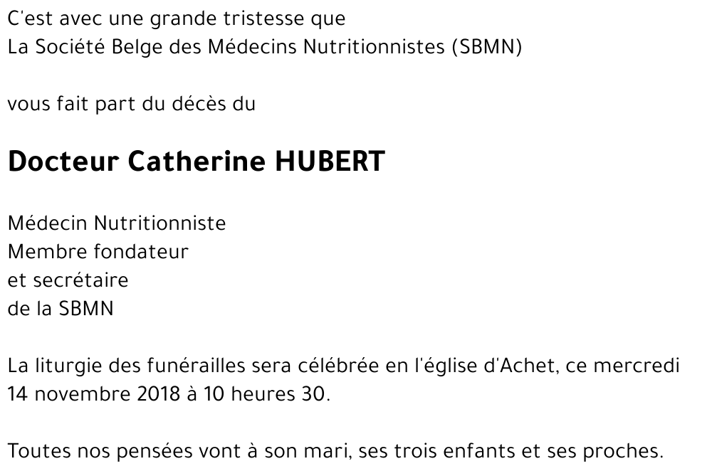 Catherine HUBERT