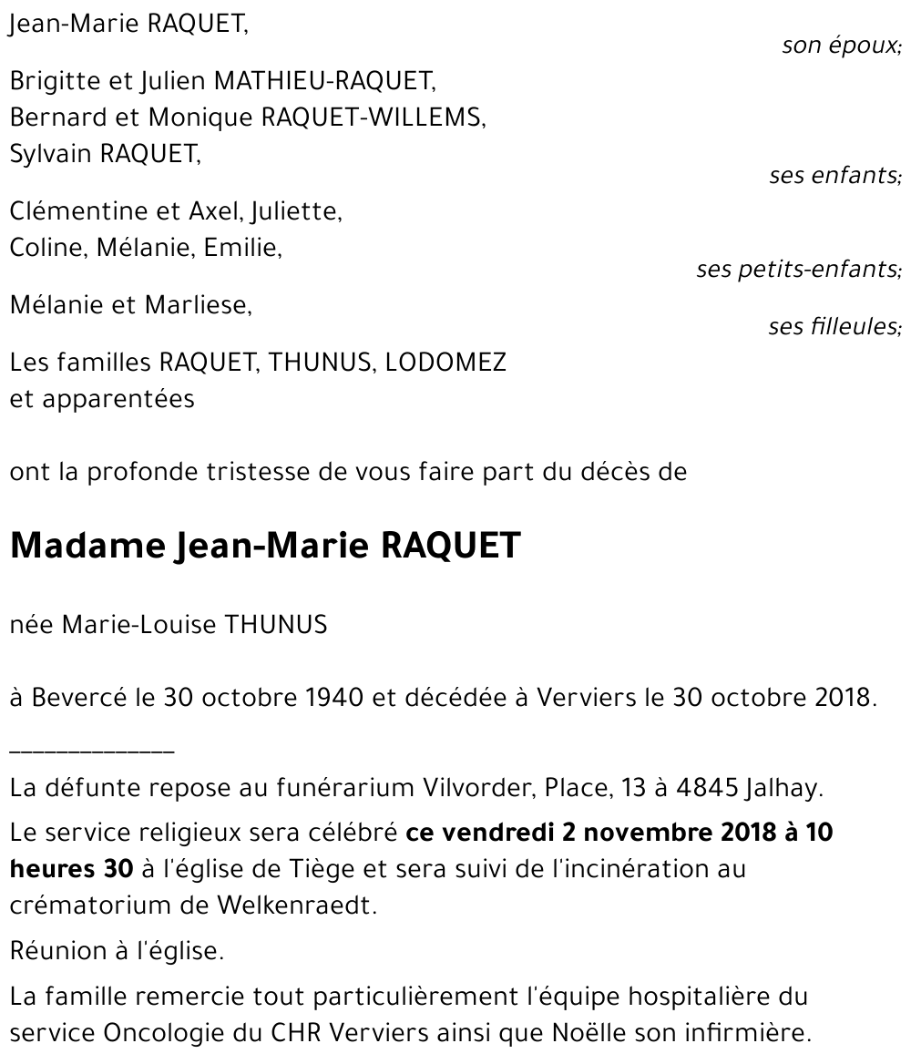 Jean-Marie RAQUET