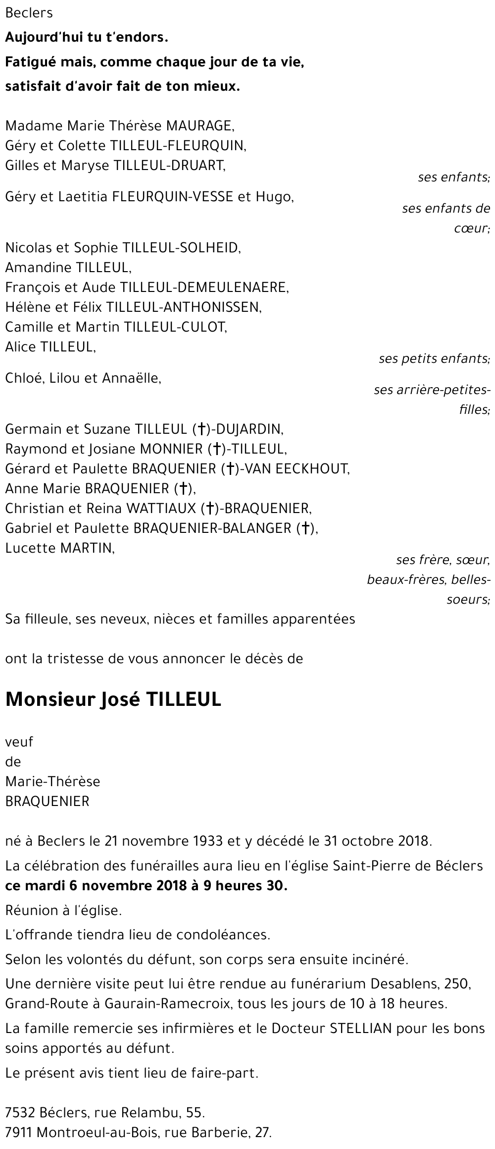 José TILLEUL