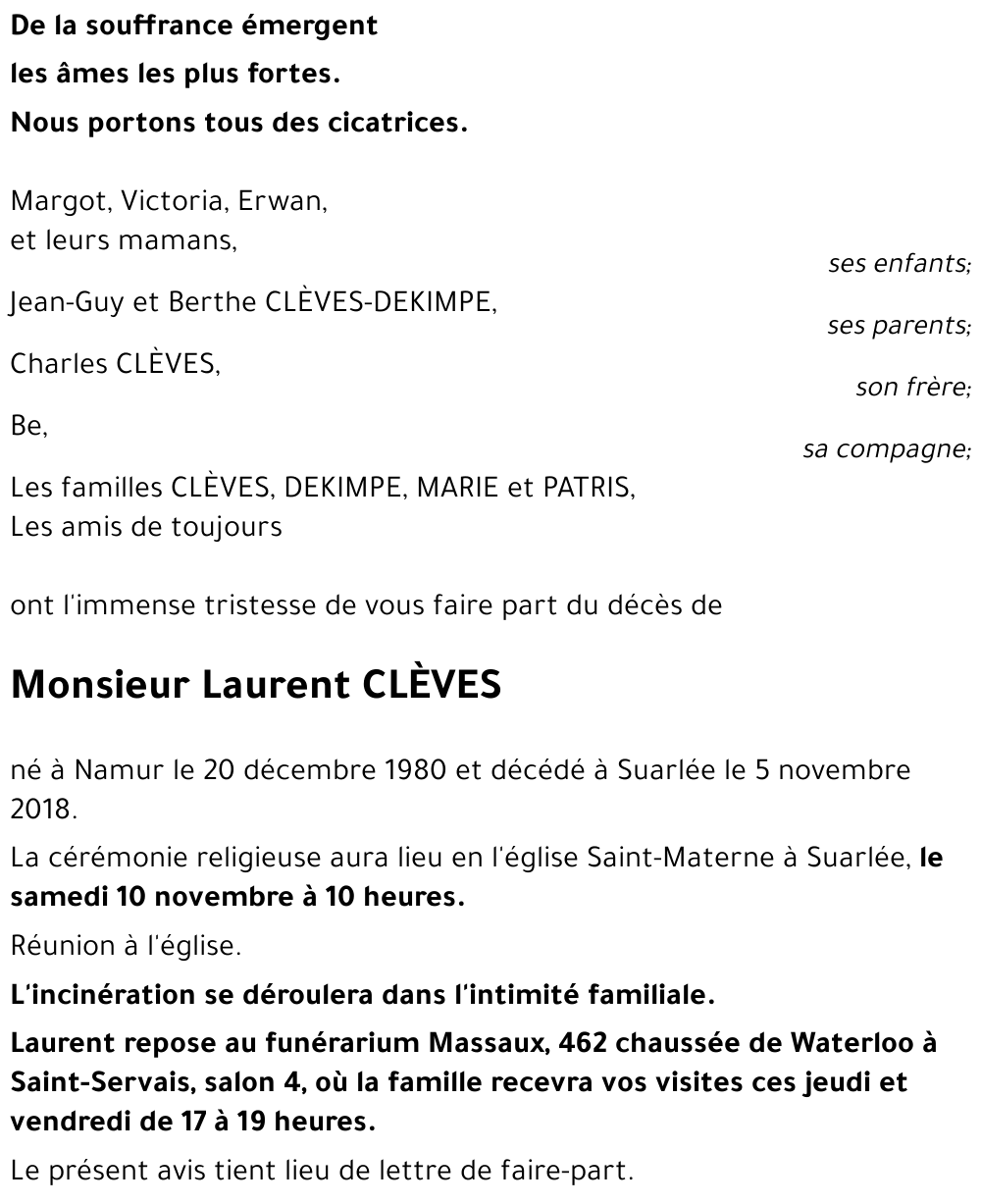 Laurent CLÈVES