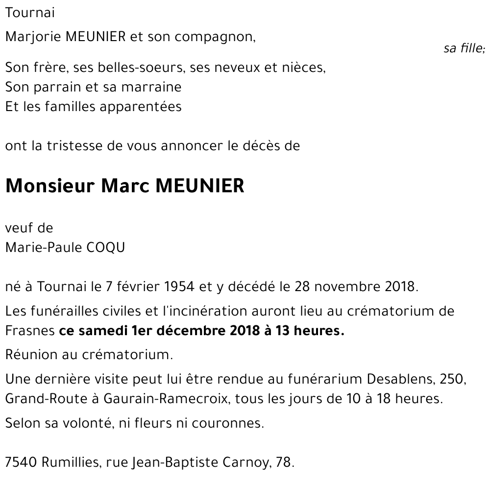 Marc MEUNIER