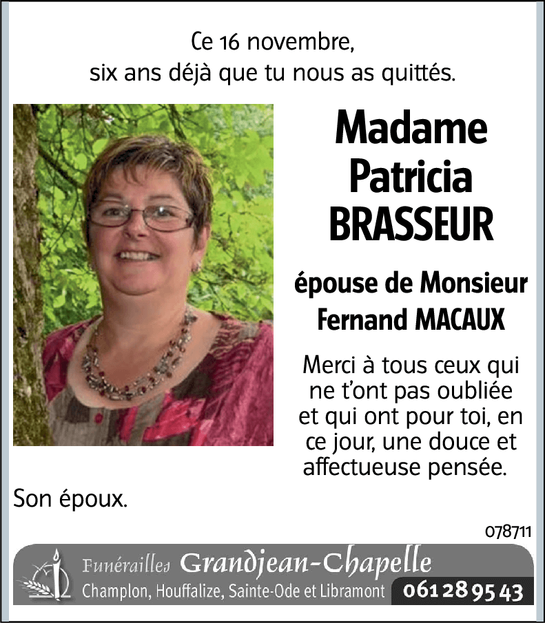 Patricia BRASSEUR