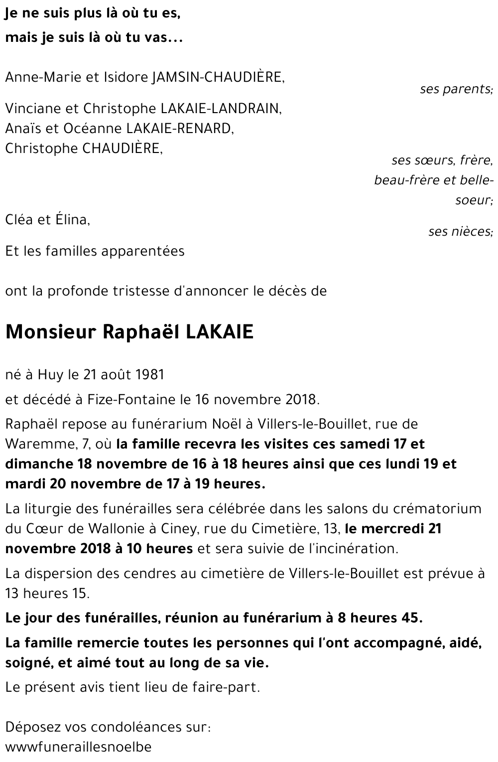 Raphaël LAKAIE