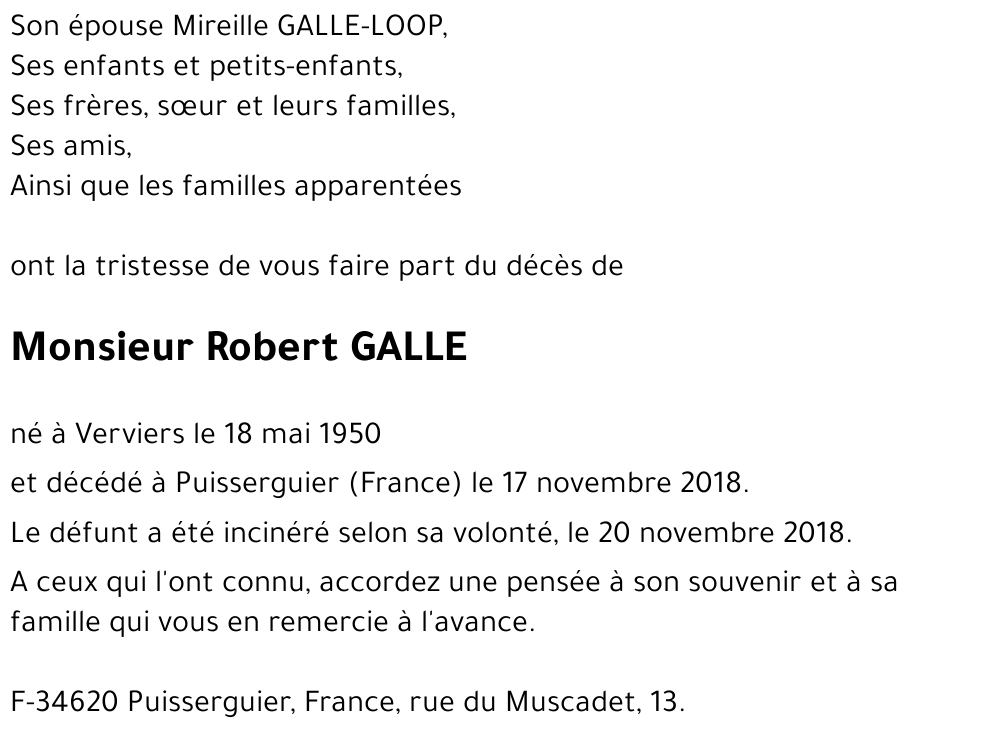 Robert Galle