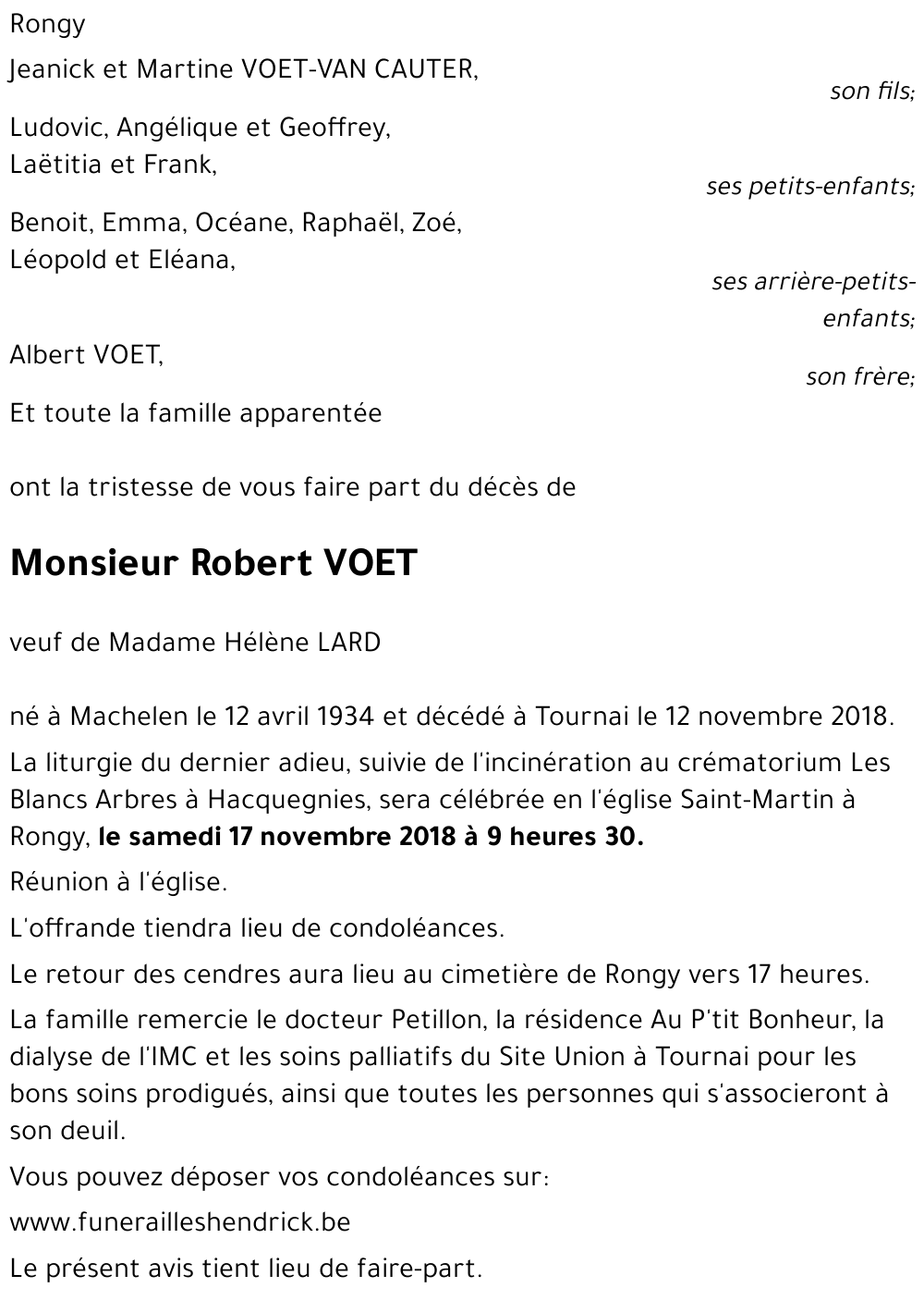 Robert VOET