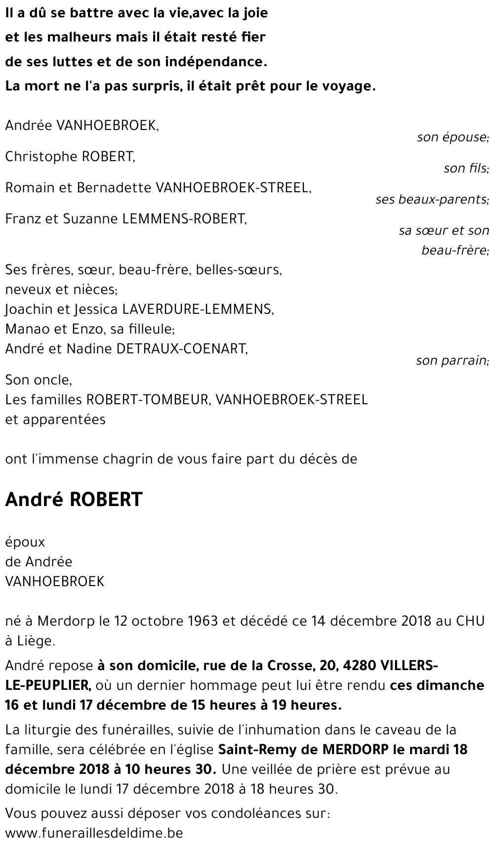 André ROBERT