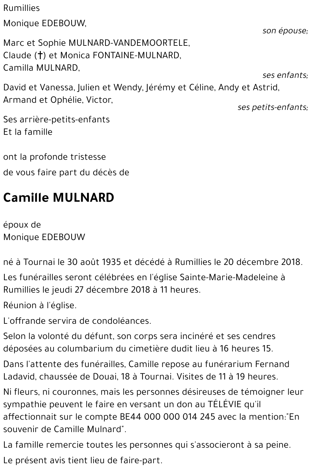 Camille MULNARD