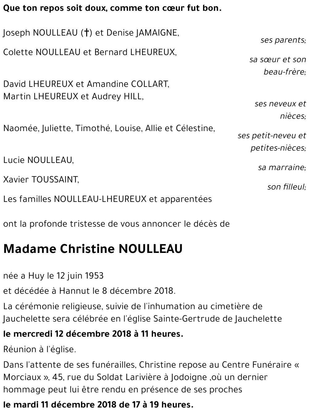 Christine NOULLEAU