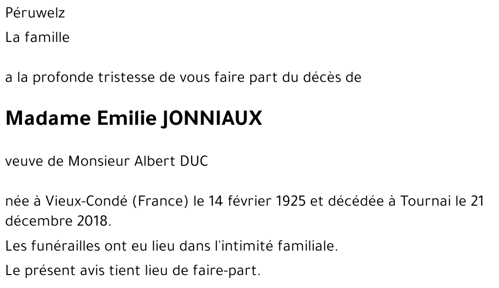 Emilie JONNIAUX