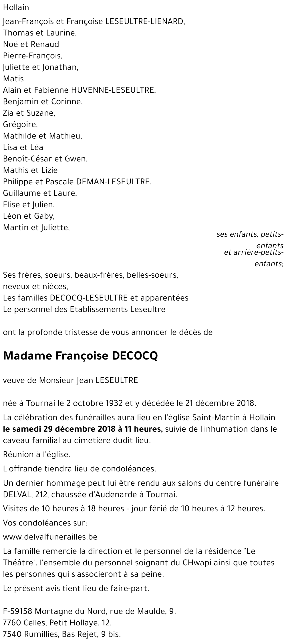 Françoise DECOCQ