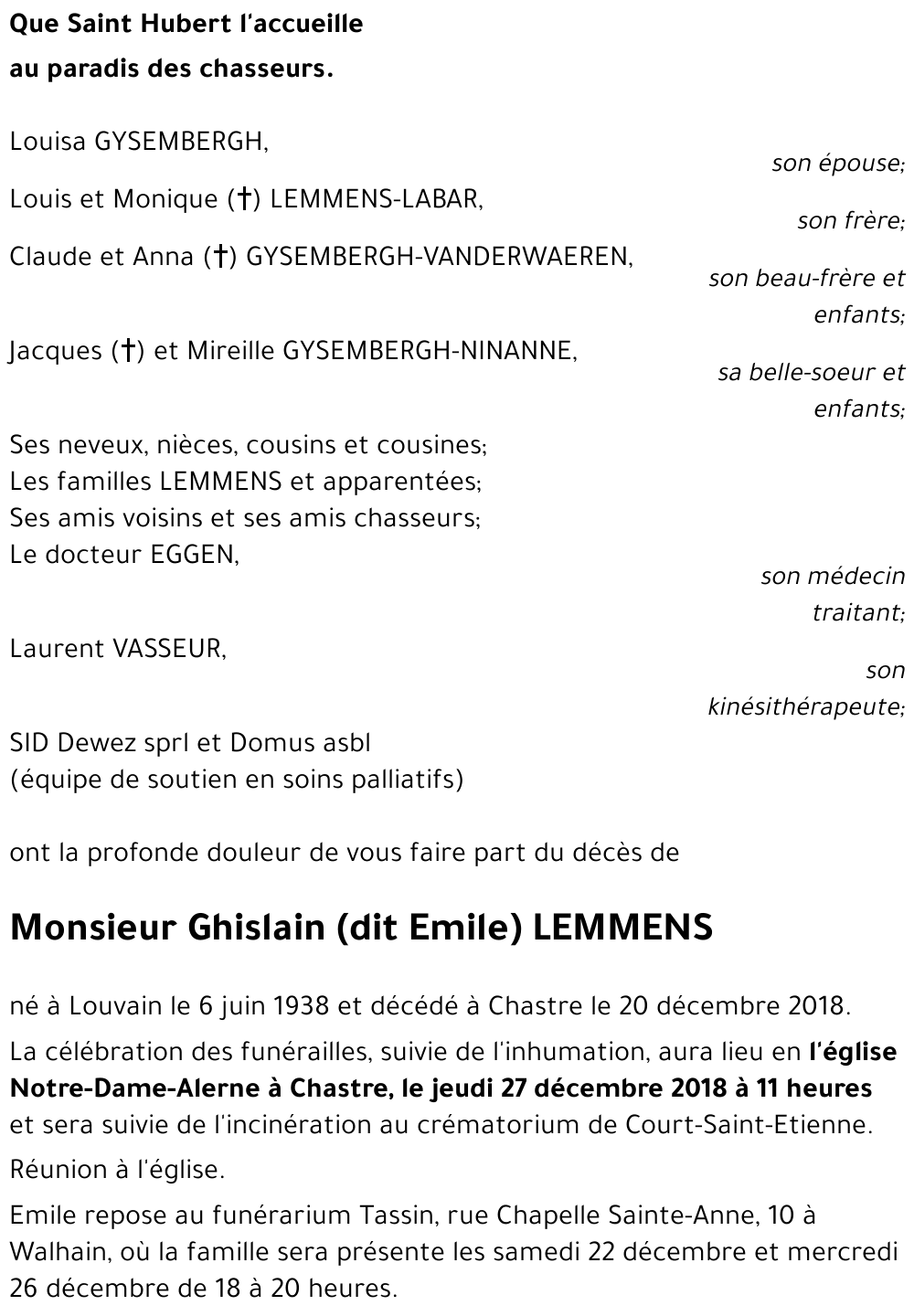 Ghislain LEMMENS
