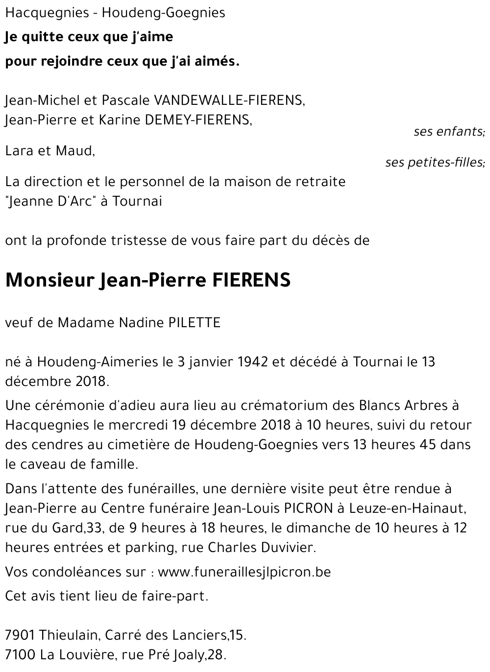 Jean-Pierre FIERENS