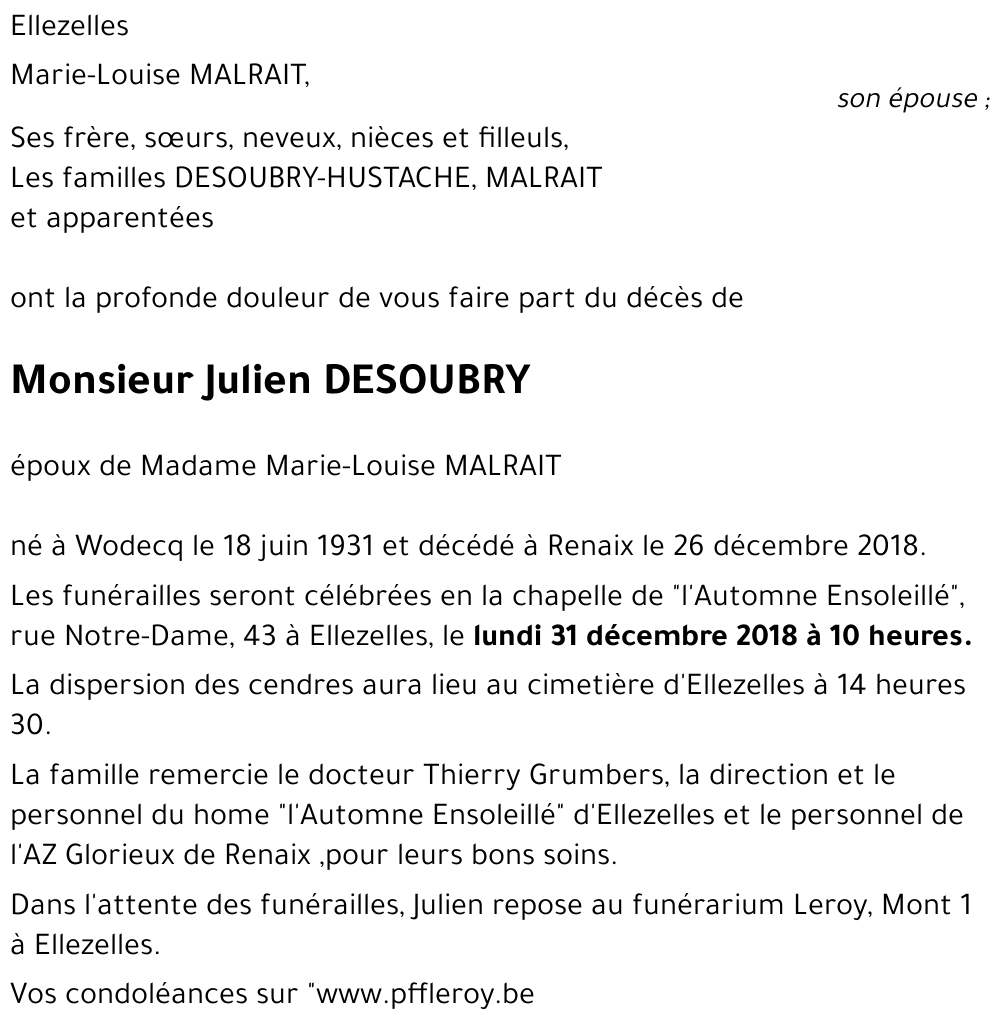 Julien Desoubry