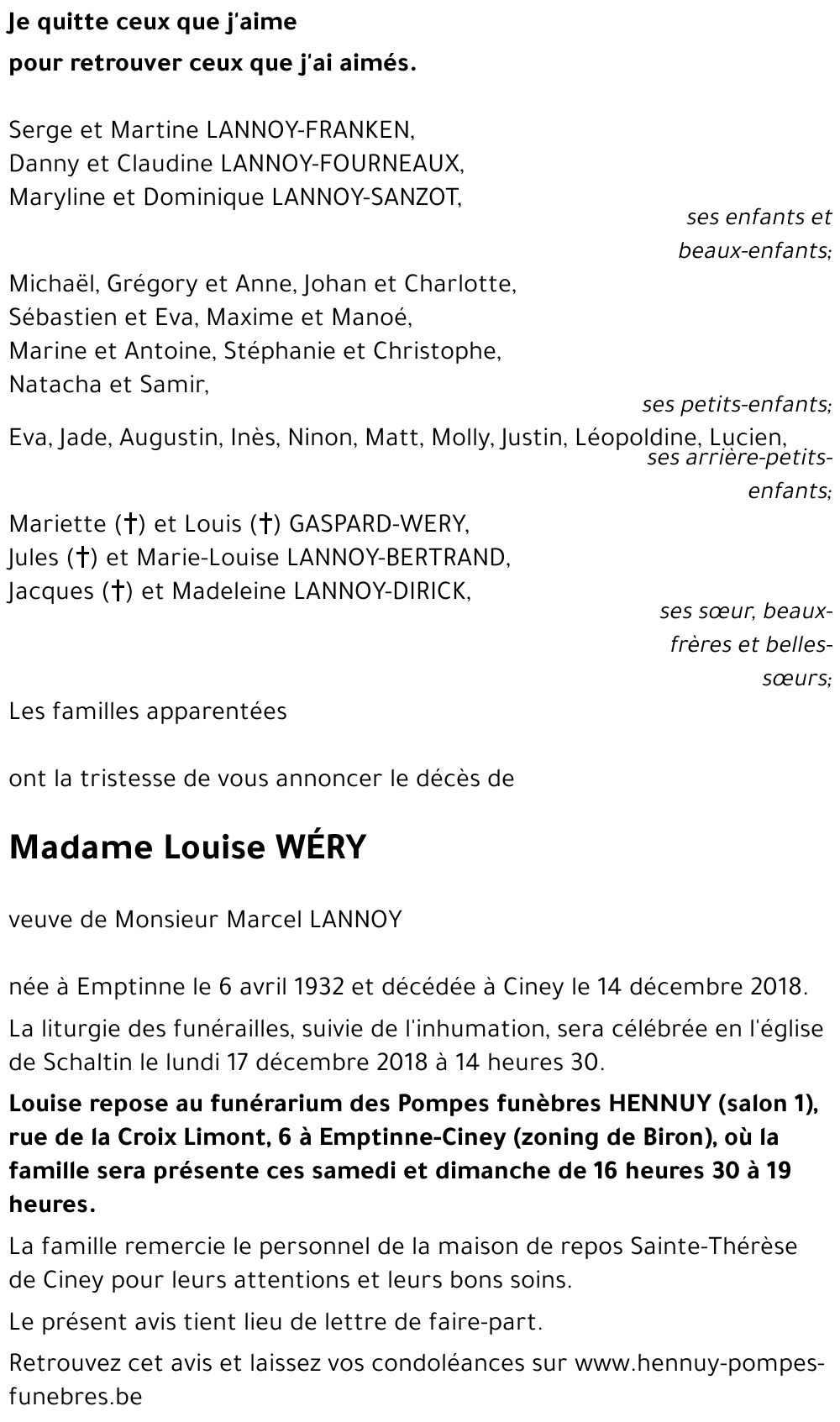 Louise WÉRY