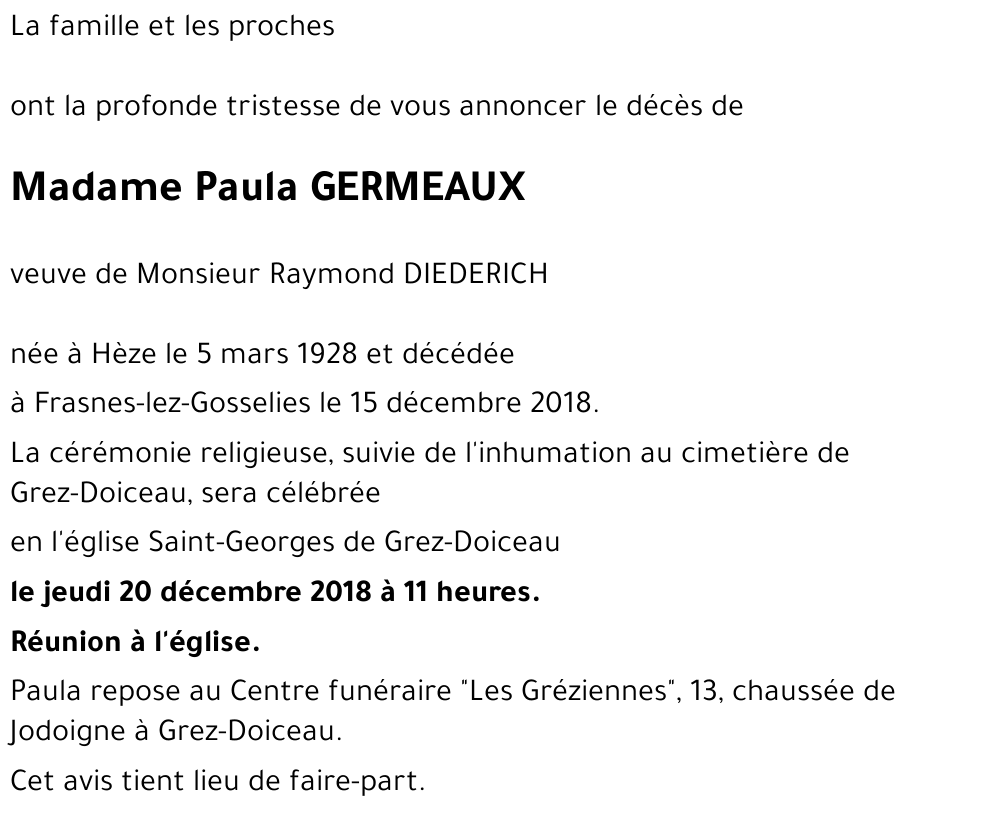 Paula GERMEAUX