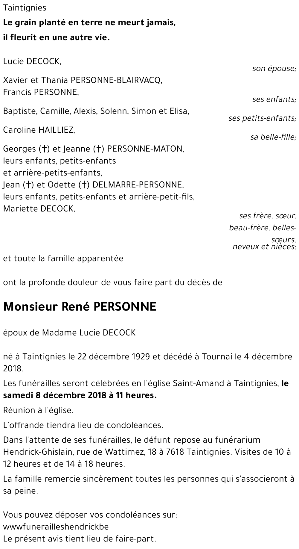 René PERSONNE