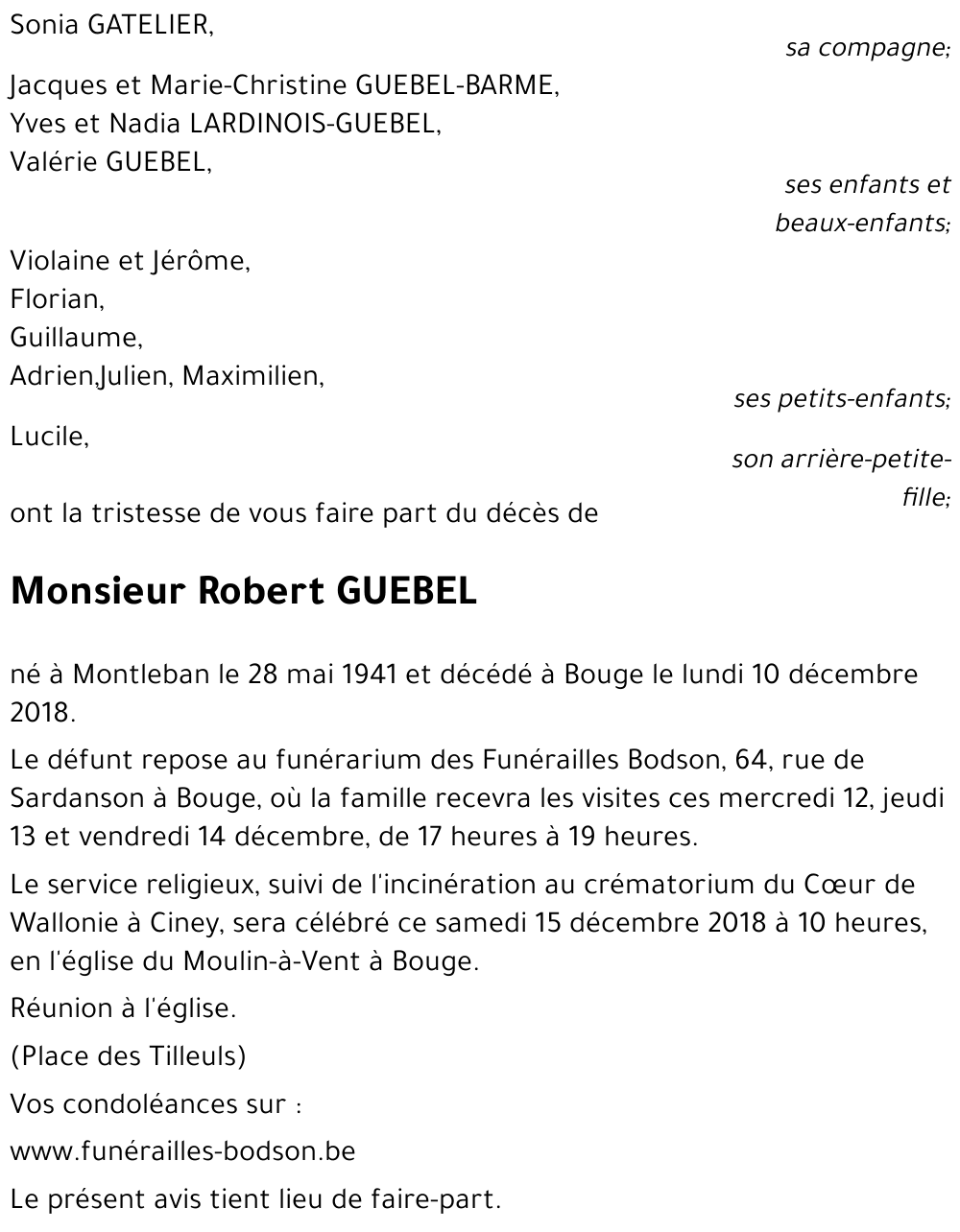 Robert GUEBEL