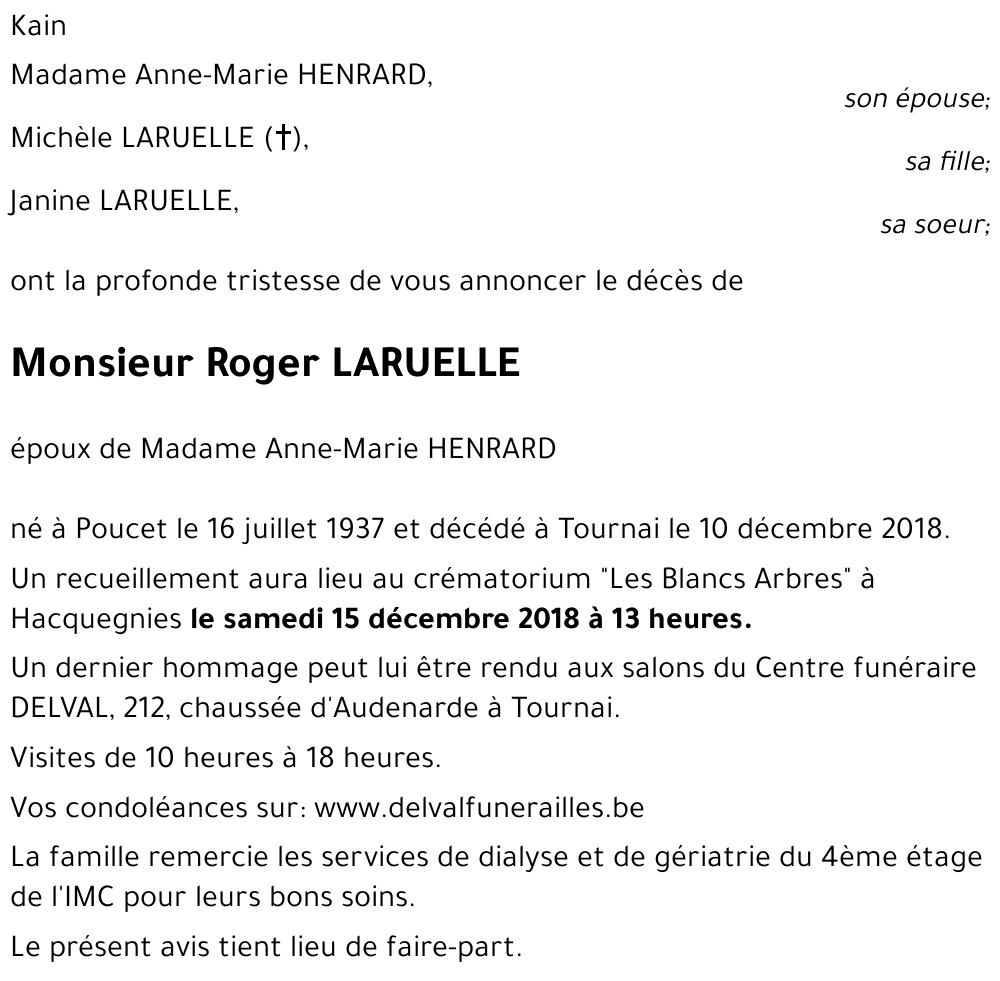 Roger LARUELLE