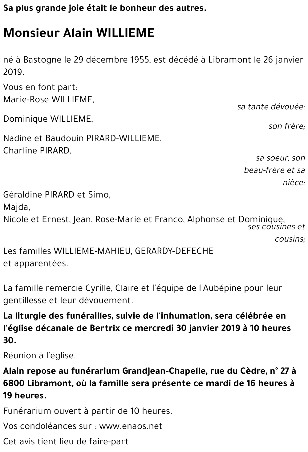 Alain WILLIEME