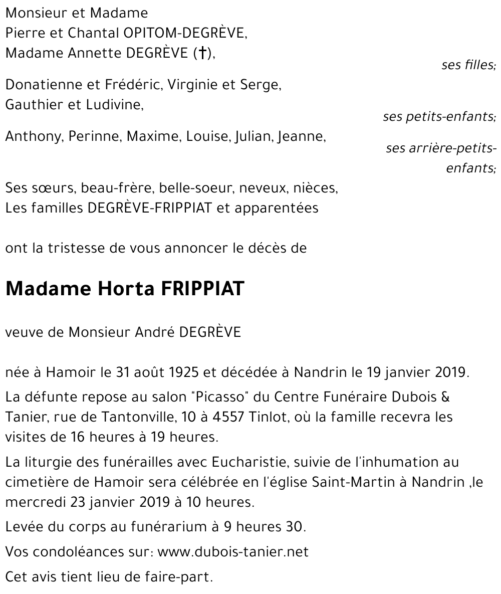 Horta FRIPPIAT