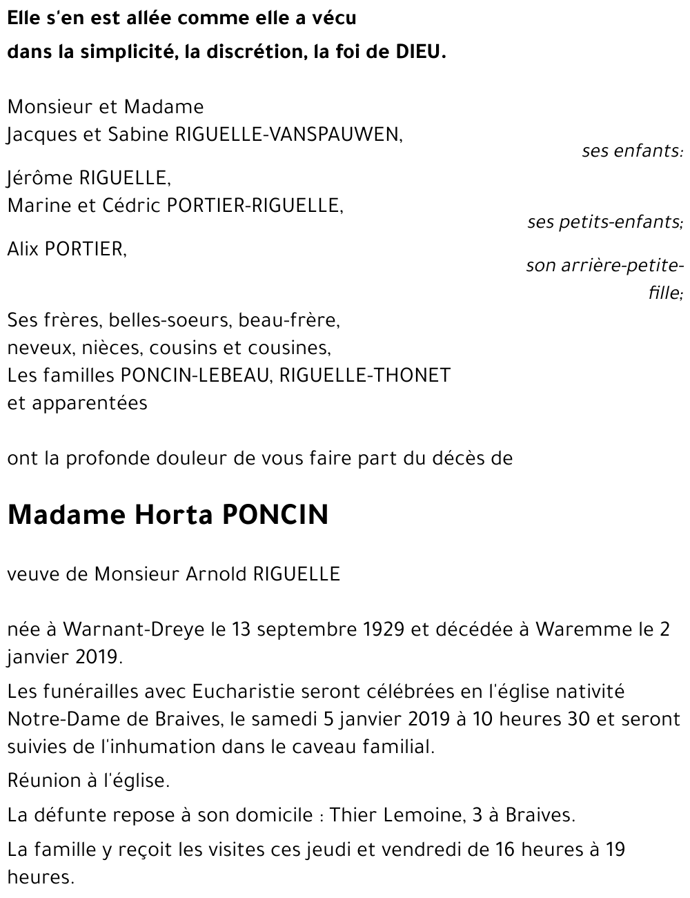 Horta PONCIN