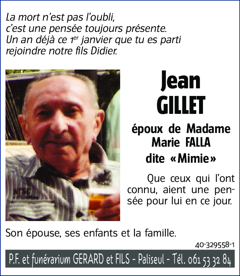 Jean GILLET