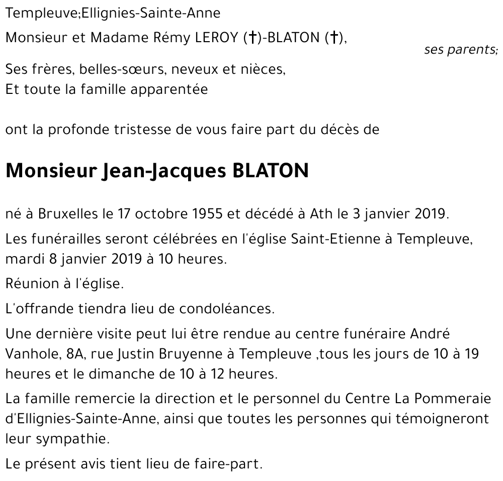 Jean-Jacques BLATON