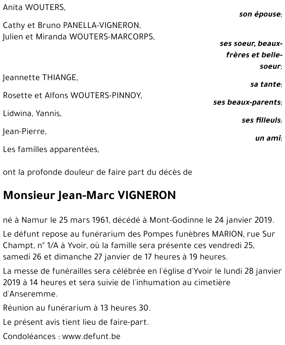 Jean-Marc VIGNERON