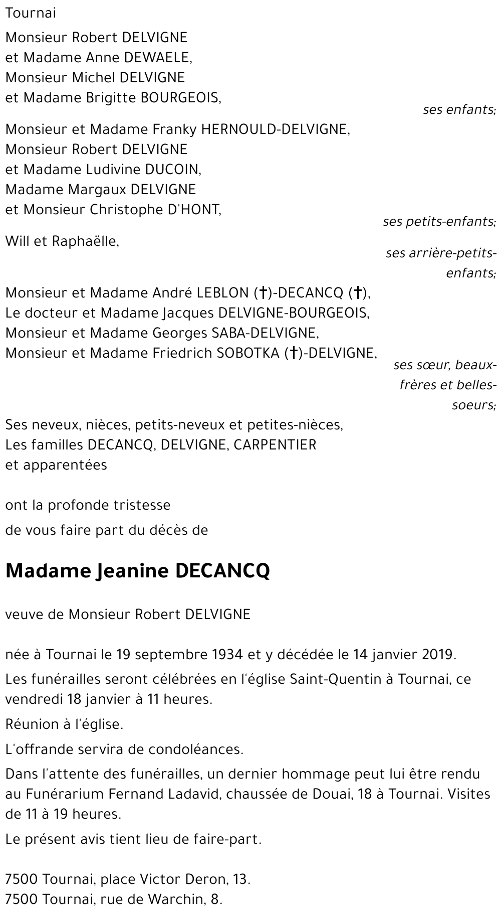 Jeanine DECANCQ