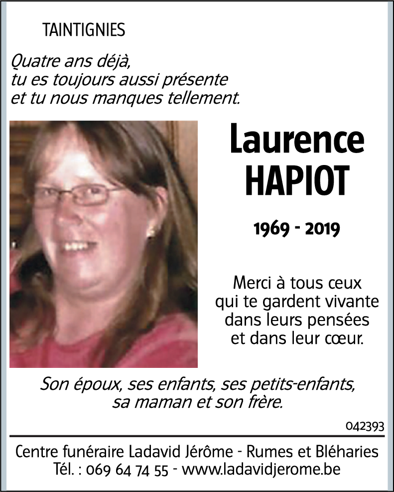 Laurence HAPIOT