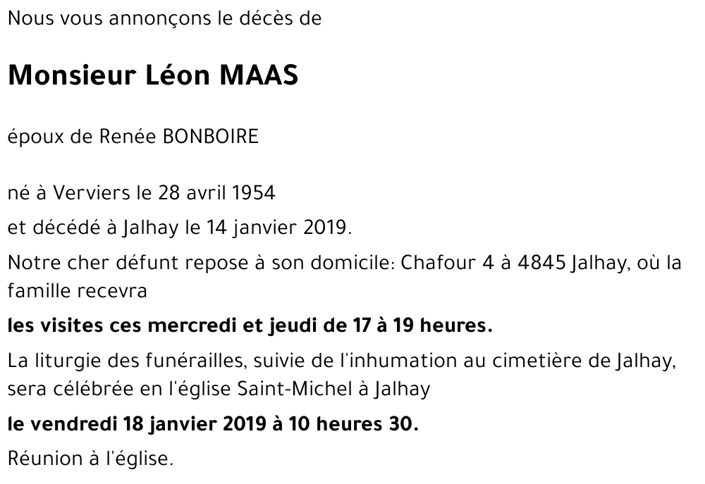 Léon MAAS