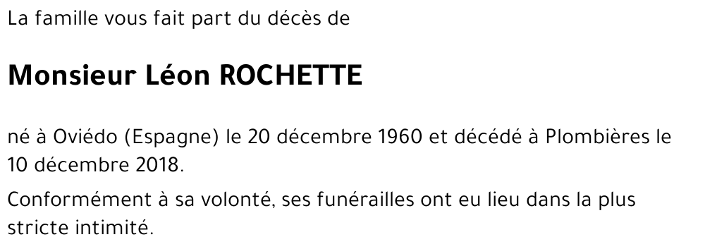 Léon ROCHETTE