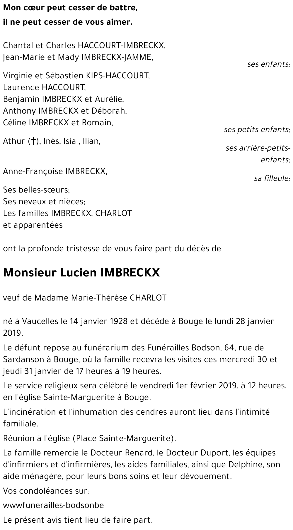 Lucien IMBRECKX